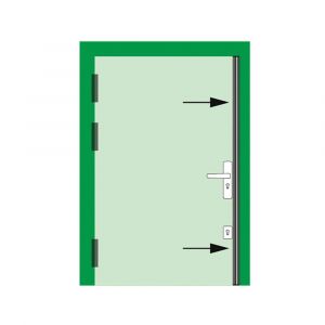 AXA deurbeveiligingsstrip M3-EX 20-25 7603-20-91/BL