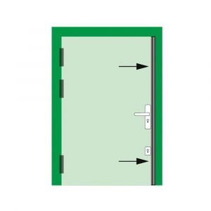 AXA deurbeveiligingsstrip M3-EX 5-9 7607-05-91/BL