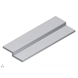 AluArt Z-profiel 16x6x16x2 mm L 5000 mm aluminium brute AL070166