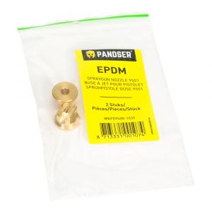 Pandser EPDM spuitmond Spraygun Nozzle 9501 set 2 stuks WKFEP400-1033