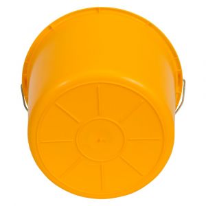 Gripline-L bouwemmer 12 L geel knopbeugel L-Scala EMM00120-6800