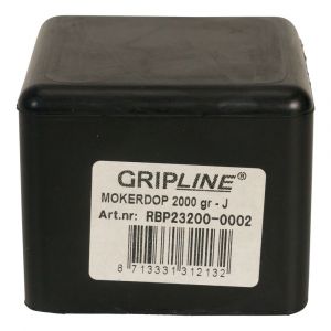 Gripline mokerdop rubber 2,0 kg kopmaat 48x48 mm RBP23200-0002