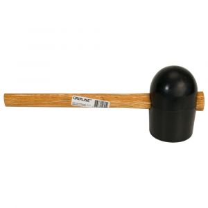 Gripline hamer rubber nummer 6 zacht zwart RBP05200-0060