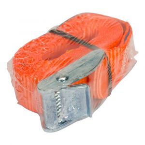 Konvox spanband 25 mm Professioneel met klemgesp 25 mm 2 m 175/350 daN oranje LAZE1400-3009