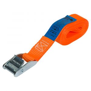 Konvox spanband 25 mm Professioneel met klemgesp 25 mm 4 m 175/350 daN oranje LAZE1400-3094