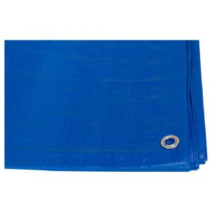 Konvox dekkleed 130 g/m2 blauw 6x8 m