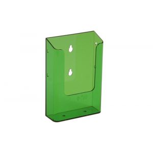 Nedco Display folderhouder wand 1/3 A4 NedNeon Green 20300164