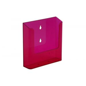 Nedco Display folderhouder wand A5 NedNeon Red 20300261