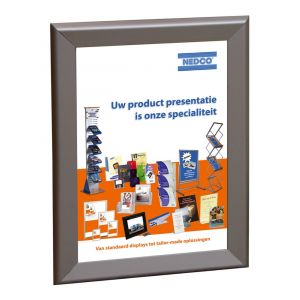 Nedco Display presentatiebord kliklijst standaard 32 mm verstek profiel A4 23000117
