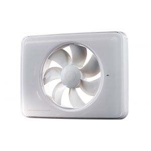 Nedco ventilator centrifugaal ventilator Intellivent 22dB kunststof wit 61400100