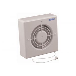 Nedco ventilator axiaal badkamer-toiletventilator CR 120 P ABS kunststof wit 61802100