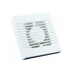 Nedco ventilator axiaal badkamer-toiletventilator EF 100 ABS kunststof wit 61809000