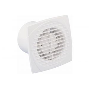 Eurovent ventilator axiaal badkamer-toiletventilator D 100 ABS kunststof wit 61900500