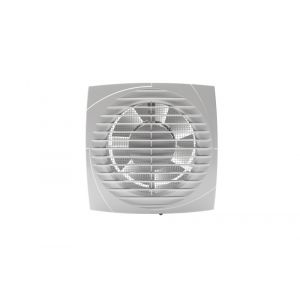 Eurovent ventilator axiaal badkamer-toiletventilator DTH 125 ABS kunststof wit 61901300