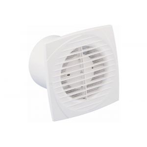 Eurovent ventilator axiaal badkamer-keukenventilator D 150 ABS kunststof wit 61901500