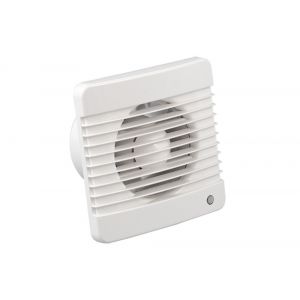 Eurovent ventilator axiaal badkamer-toiletventilator M 100 ABS kunststof wit 61902000