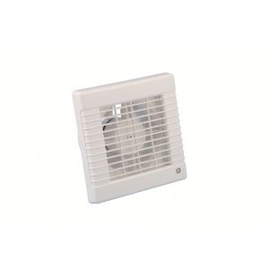 Eurovent ventilator axiaal badkamer-toiletventilator M1V 100 ABS kunststof wit 61905000