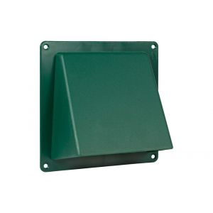 Nedco ventilatie gevelklep diameter 125 mm PS kunststof groen 62500204