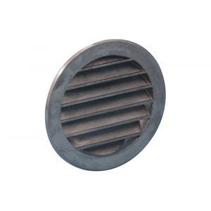 Nedco ventilatie schoepenrooster diameter 125 mm aluminium 62701507