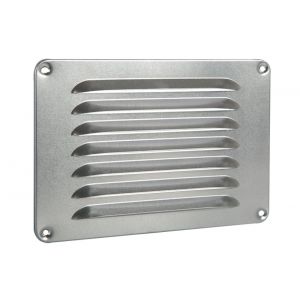 Nedco ventilatie schoepenrooster 220x150 mm aluminium 62900607