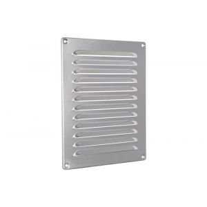 Nedco ventilatie schoepenrooster 200x250 mm aluminium 62900807