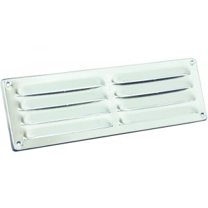 Nedco ventilatie schoepenrooster 300x90 mm aluminium 62900907S