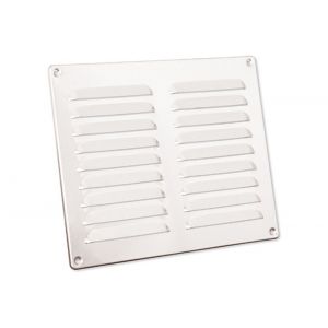 Nedco ventilatie schoepenrooster 250x200 mm aluminium 62901007