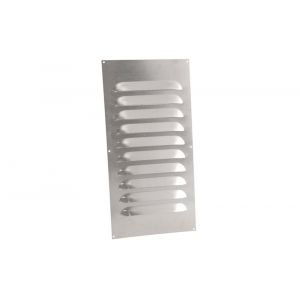 Nedco ventilatie Bold Line schoepenrooster vlak model 250x450 mm aluminium 62905207