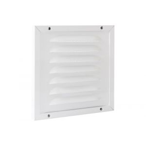 Nedco ventilatie kaderrooster 200x200 mm aluminium wit 62908500