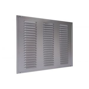 Nedco ventilatie kaderrooster 400x300 mm aluminium aluminium RAL 9006 62909107