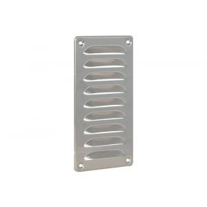 Nedco ventilatie schoepenrooster 90x180 mm RVS 63200311