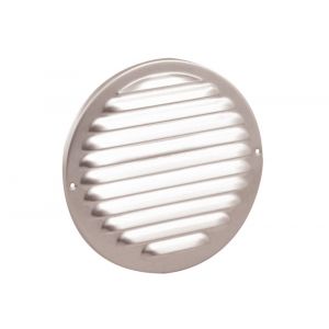 Nedco ventilatie schoepenrooster diameter 190 mm RVS 63202211V