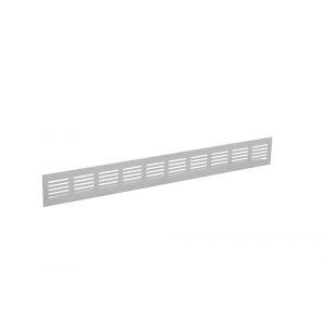 Nedco ventilatie plintrooster 800x60 mm aluminium wit 64200500