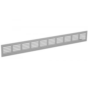 Nedco ventilatie plintrooster 800X80 mm aluminium F1 aluminium geanodiseerd 64201317