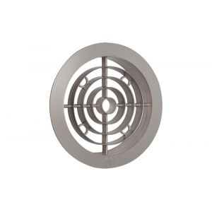 Nedco ventilatierooster diameter 120 mm PP kunststof brons 64800719