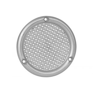 Nedco ventilatierooster diameter 73 mm vlak PS kunststof aluminium 64802227