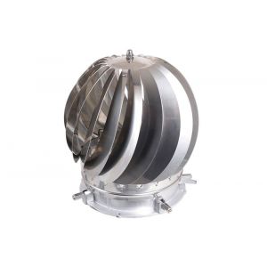 Nedco ventilator windgedreven rotorkap Klassiek tot diameter 250 mm RVS blank zonder openingsmogelijkheid 65404311