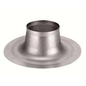 Nedco dakdoorvoer verticaal plakplaat aluminium diameter160 mm 65407507