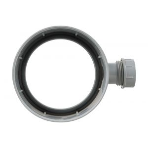 Nedco wasmachine-droger condenswatervanger diameter 100-110 mm kunststof wit 66100200
