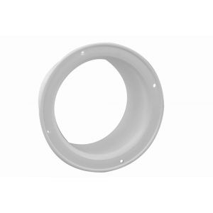 Nedco ventilatie aansluitbus diameter 100 mm PP kunststof wit 66102100S