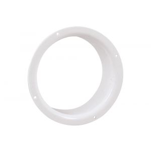 Nedco ventilatie aansluitbus diameter 125 mm PP kunststof wit 66102200S