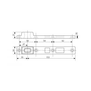 Assa Abloy onderarm MA0393S0 A000308403