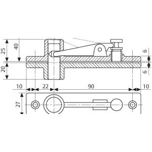 Assa Abloy bovenspeun MA0008S0 A000308412