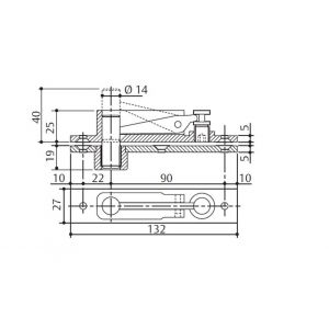 Assa Abloy bovenspeun MA0375S0 A000308411