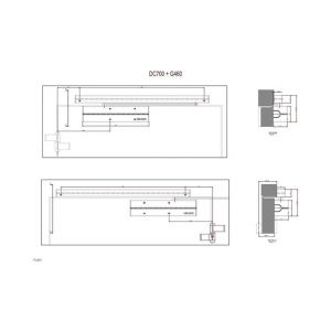 Assa Abloy vastzetglijarm DCG460----D35-- A000304638