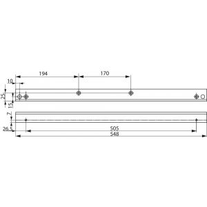 Assa Abloy hoekmontageplaat DCA116-----EV1- 10027528