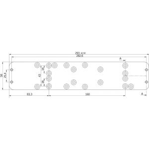 Assa Abloy montageplaat DCA126-------40 10027535