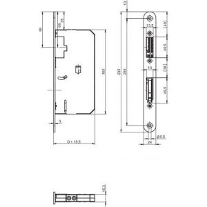 Assa Abloy espagnoletslot N1410000XX30005 10049516