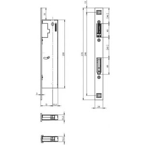 Assa Abloy espagnoletslot N1910000XX4000A 10049833