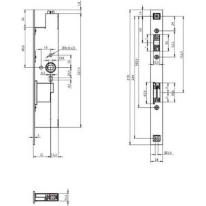 Assa Abloy paniekdeurslot passieve deur N19200009X10003 10049684